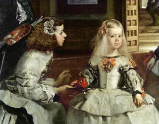 Las Meninas o La famiglia di Filippo IV, c.1656 (dettaglio)